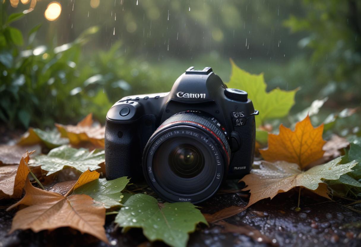 Utforska världen med Canon mark II och dess magi illustration